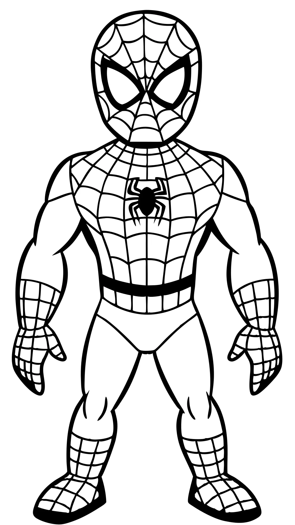 coloriages spiderman imprimable